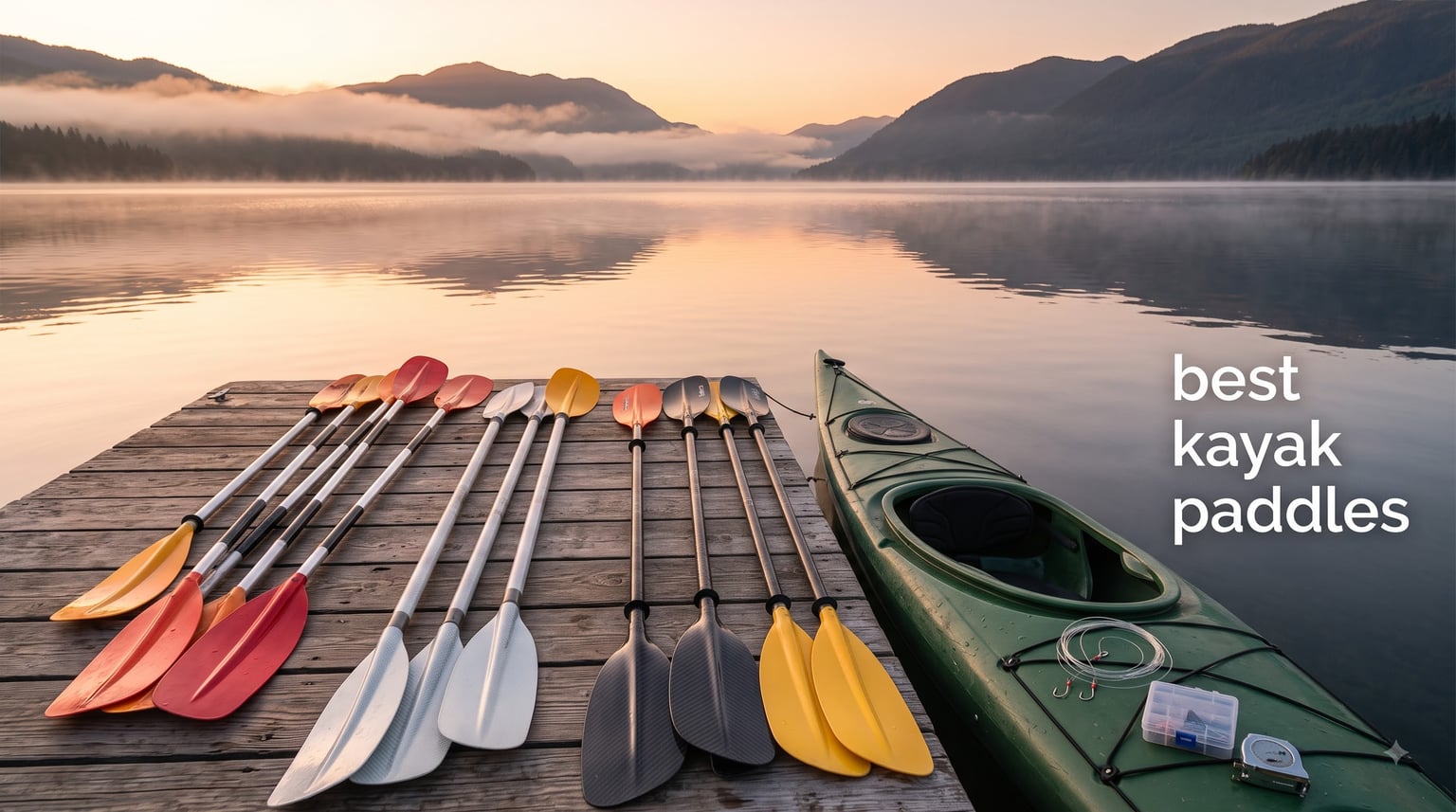 best kayak paddles