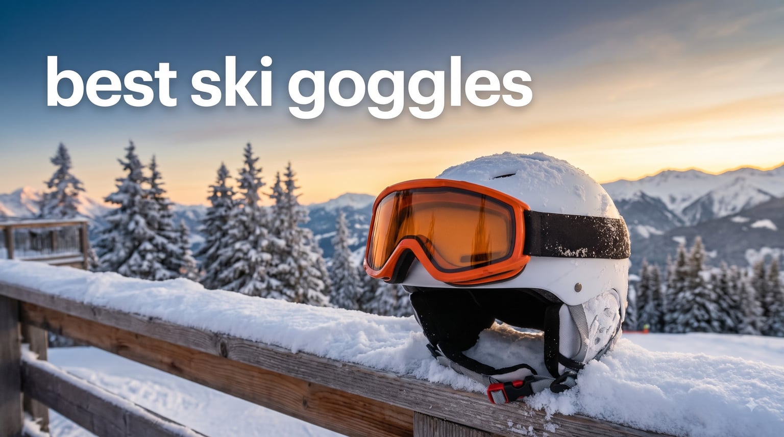 best ski goggles