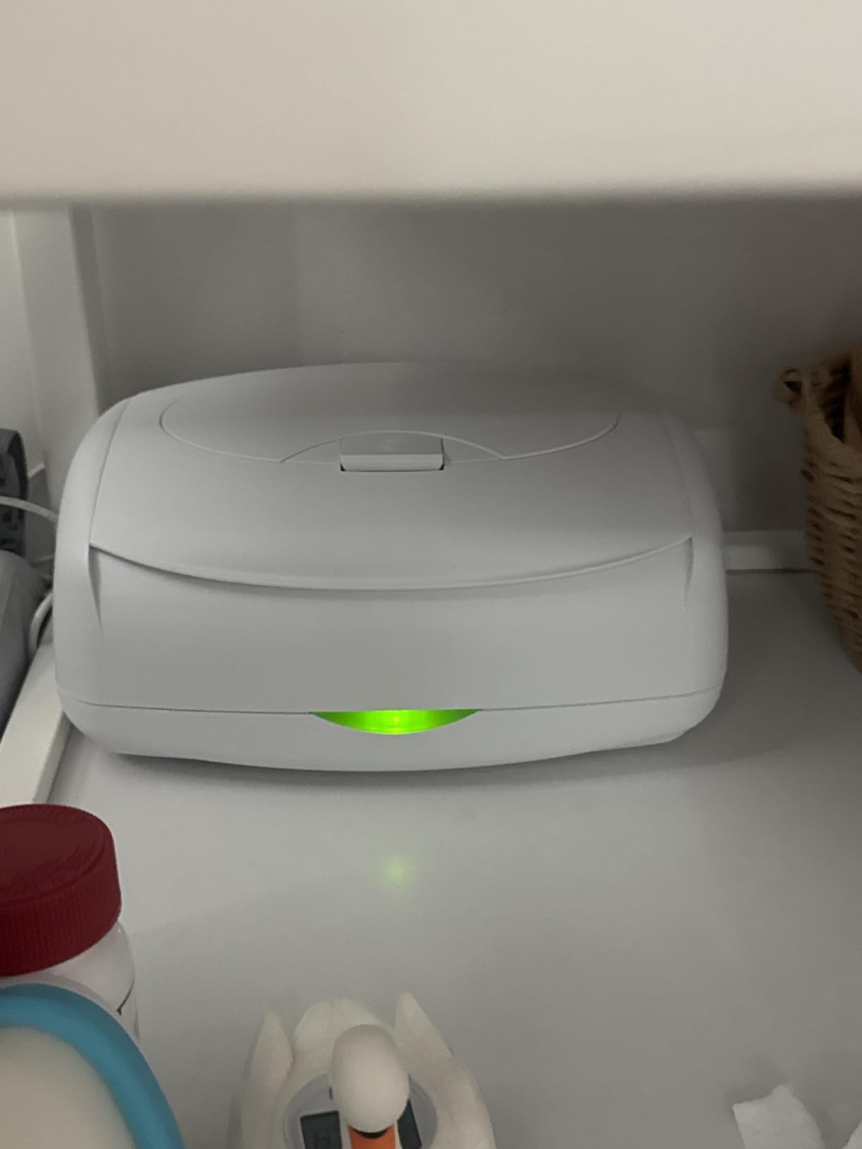 Prince Lionheart Ultimate Wipes Warmer with an Integrated Nightlight | Pop-Up Wipe Access. All Time Worldwide #1 Selling Wipes Warmer. It Comes with an everFRESH Pillow System that Prevent Dry Out. customer photo 1