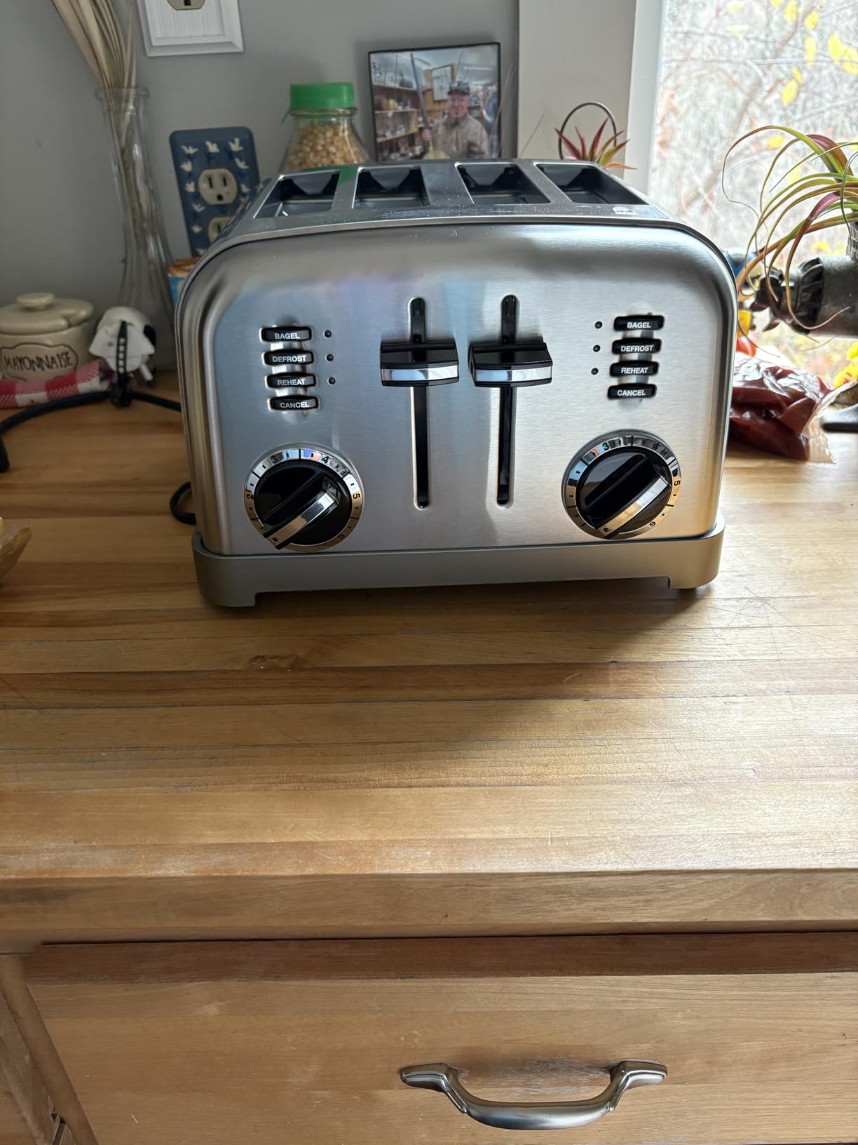 Cuisinart Toaster, Extra-Wide Slots, Stainless Steel, 4-Slice (CPT-180P1) customer photo 2