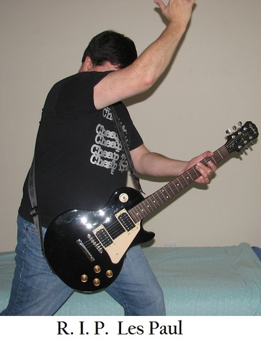 Epiphone Les Paul 100 E1 Electric Guitar, Ebony customer photo 1