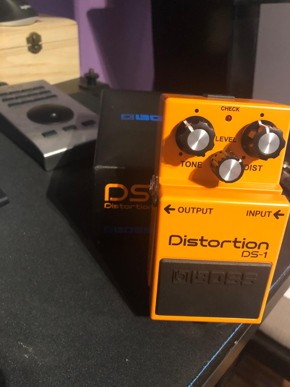 BOSS DS-1 Distortion Compact Distortion Pedal customer photo 1