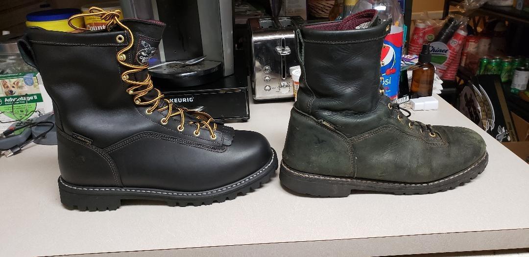 Georgia Boot Men's Low Heel Logger GORE-TEX Waterproof Insulated Work Boots customer photo 1