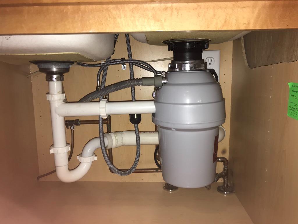 Waste King Garbage Disposal for Kitchen Sink with Power Cord, Food Waste Disposer, L-8000 (1 HP) customer photo 1