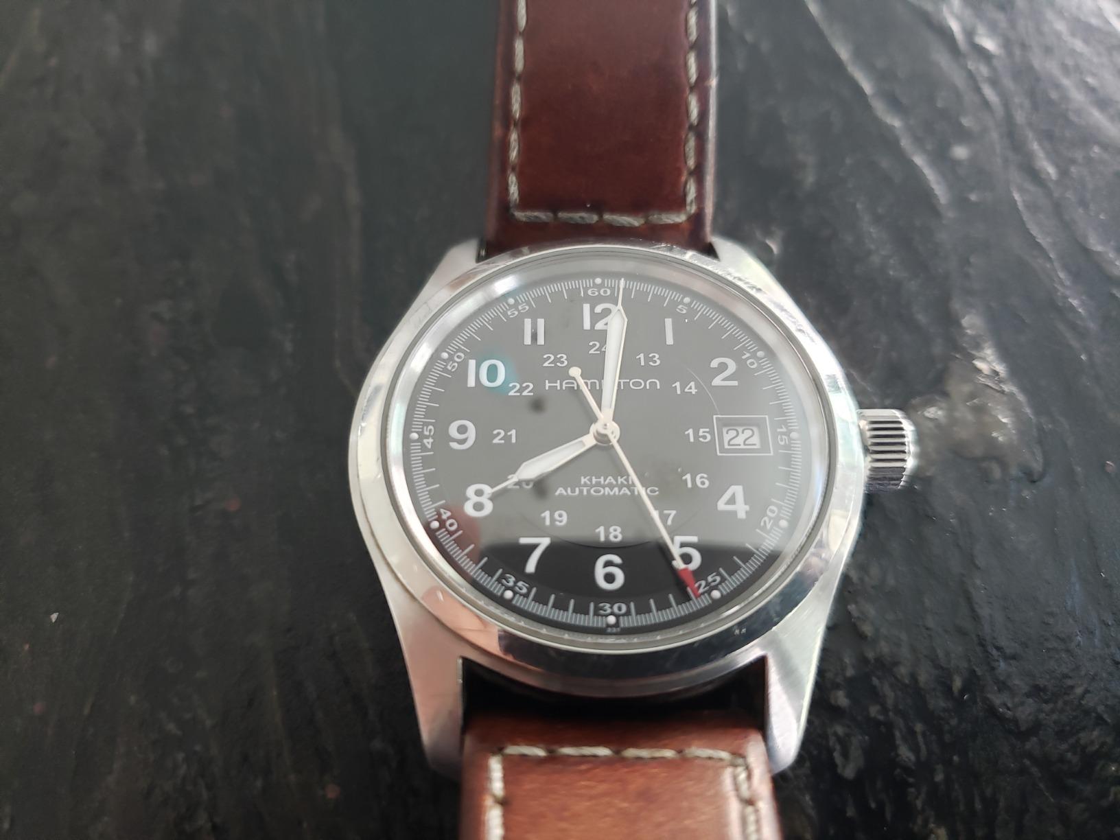 Hamilton Khaki Field Automatic Men's Watch, 38mm Stainless Steel Case customer photo 1