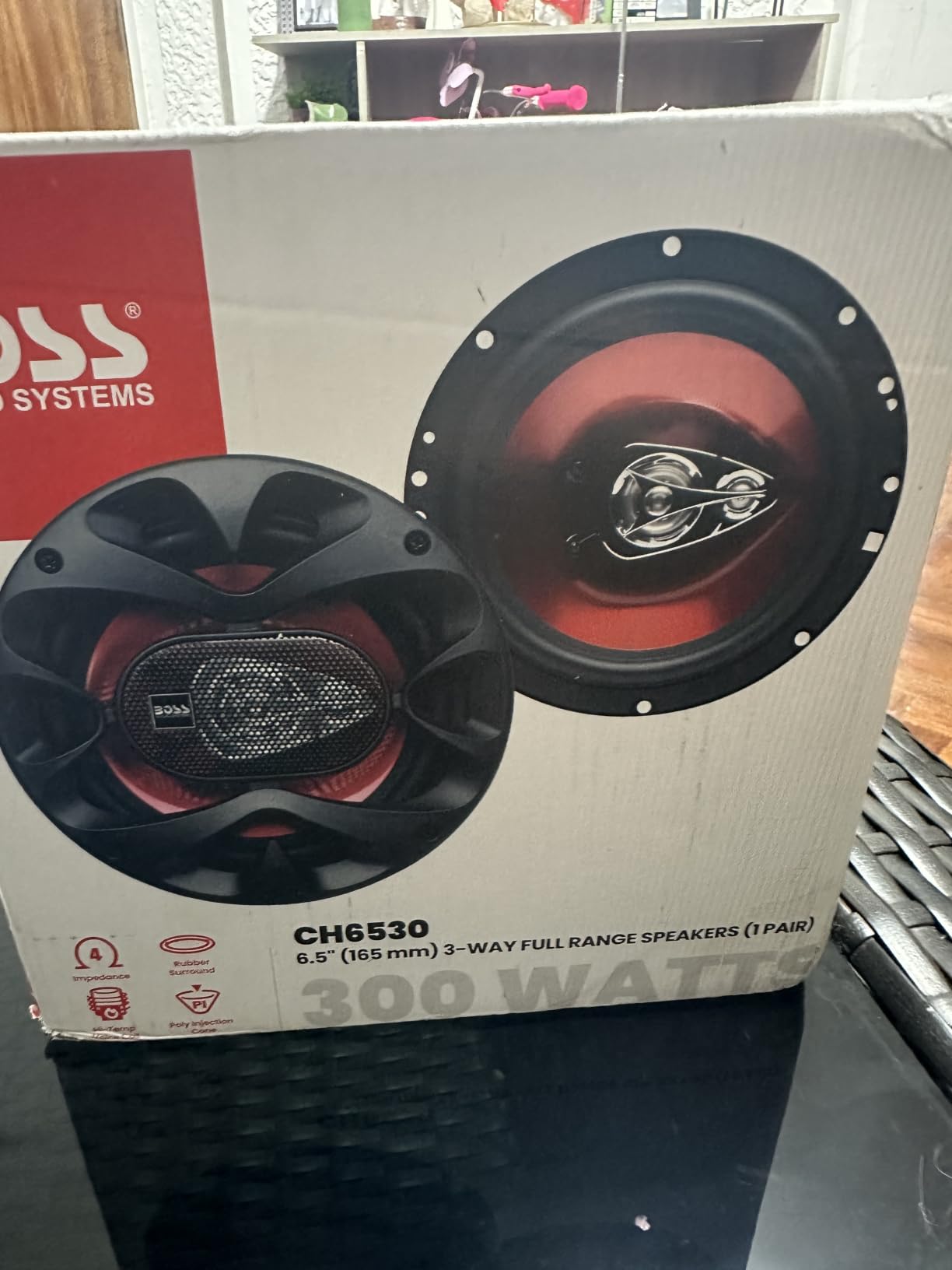 BOSS Audio Systems CH6530 6.5 Inch Car Speakers, 300 Watts Per Pair, 3 Way customer photo 1