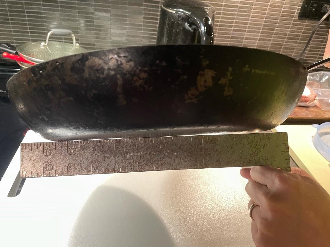 Mauviel M'Steel Black Carbon Natural Nonstick Frying Pan With Iron Handle, 11-in, Suitable For All Cooking Surfaces, Made in France customer photo 1