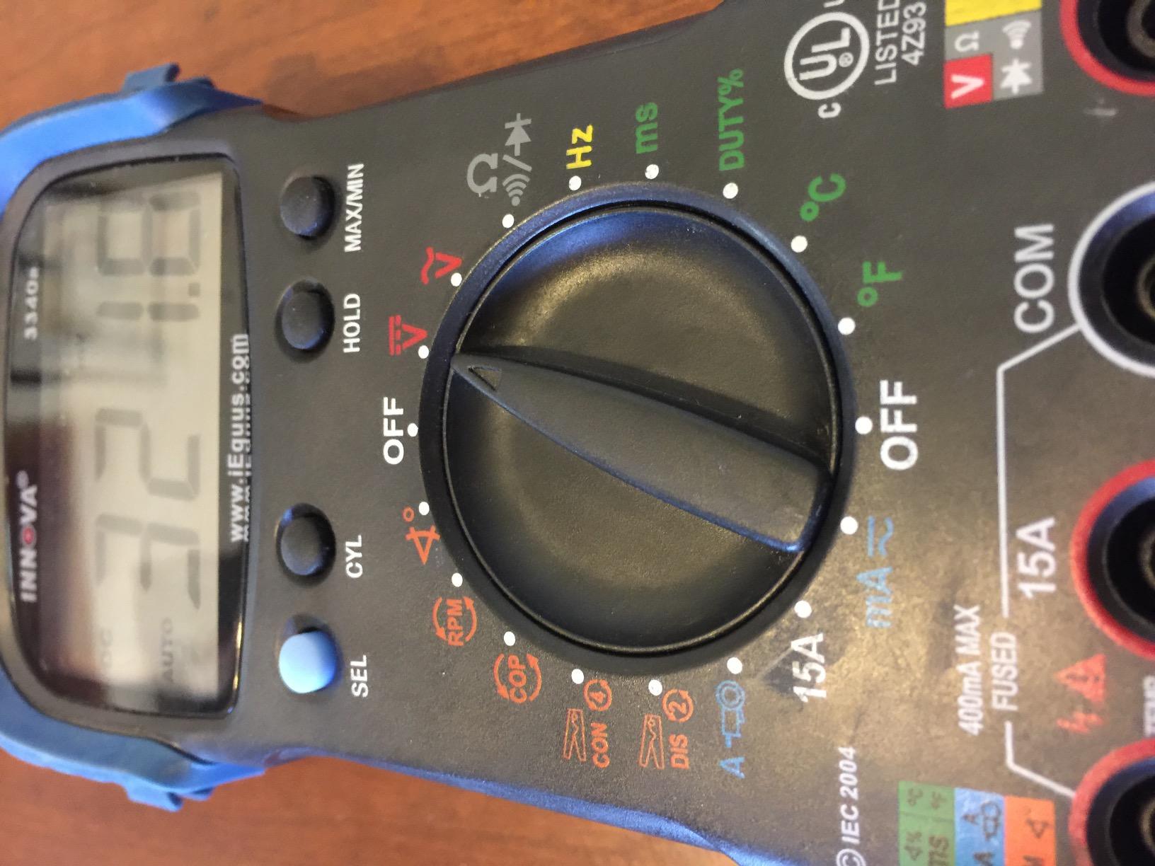 Innova 3340 Professional Automotive Digital Multimeter, Black customer photo 2