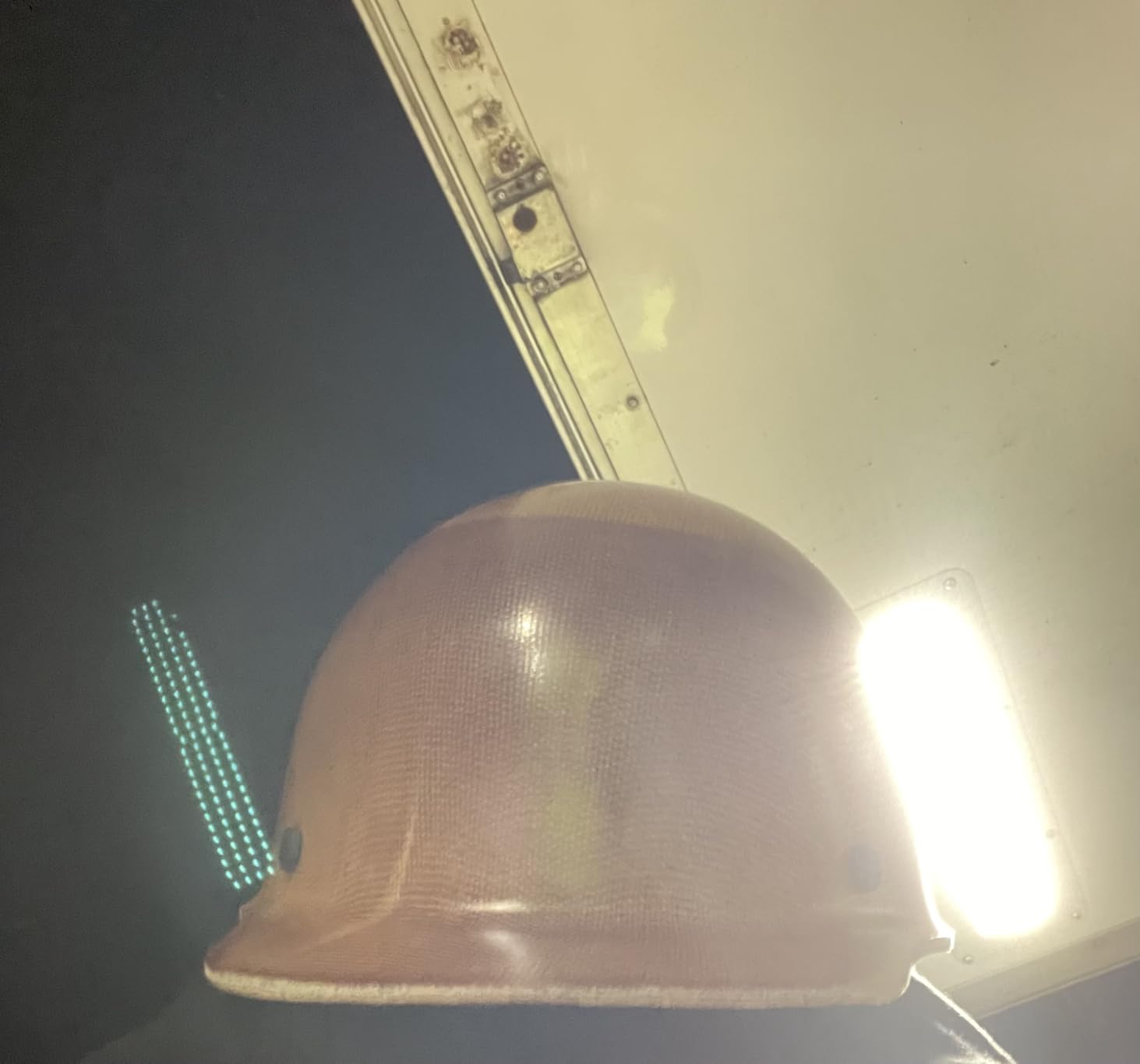 MSA Skullgard Cap Style Safety Hard Hat with Suspension - Non-Slotted Cap, Made of Phenolic Resin, Radiant Heat Loads up to 350F | Fas-Trac III Ratchet Suspension customer photo 1