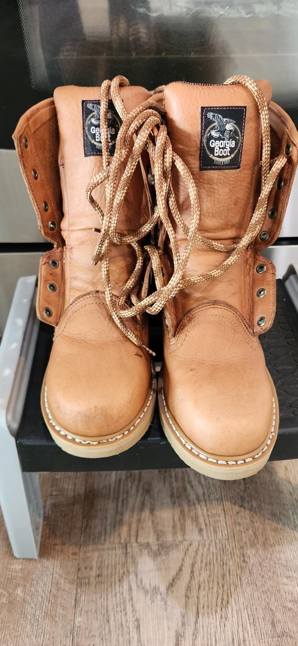 Georgia Boot Men's Wedge Work Boots customer photo 2