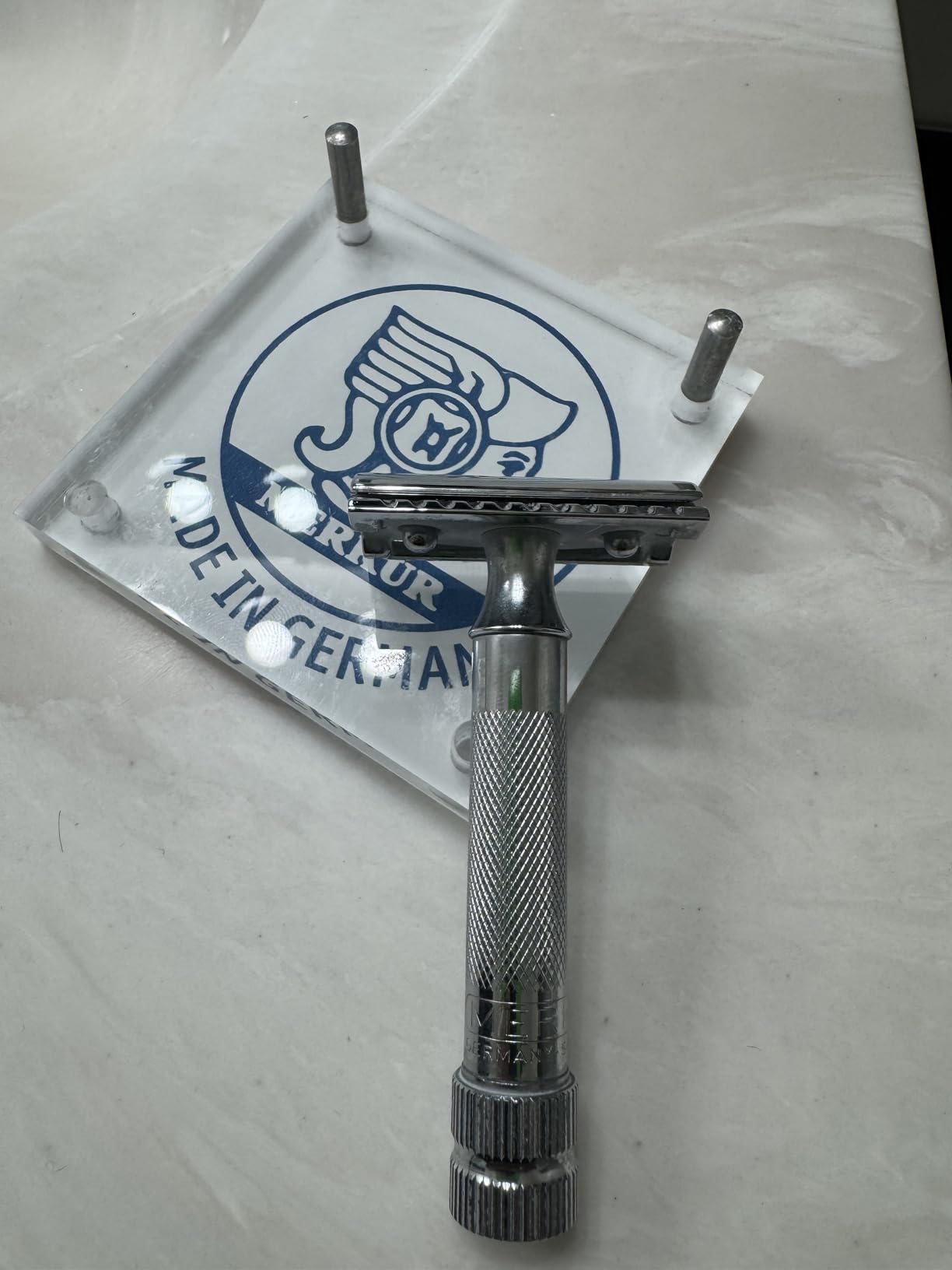 Merkur Mk34c Double Edge Razor with Heavy Duty Short Handle customer photo 1