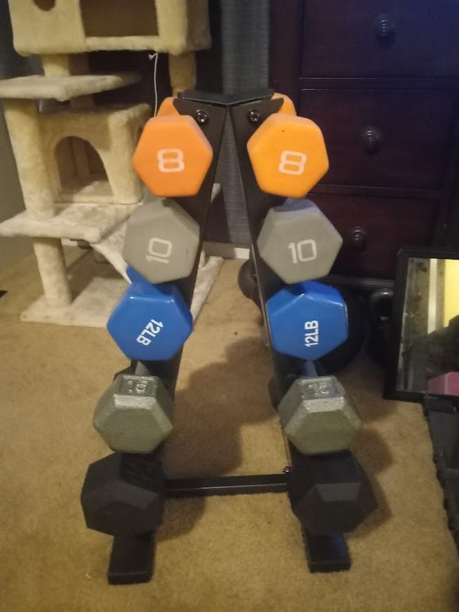 CAP A-Frame Dumbbell Weight Rack customer photo 1
