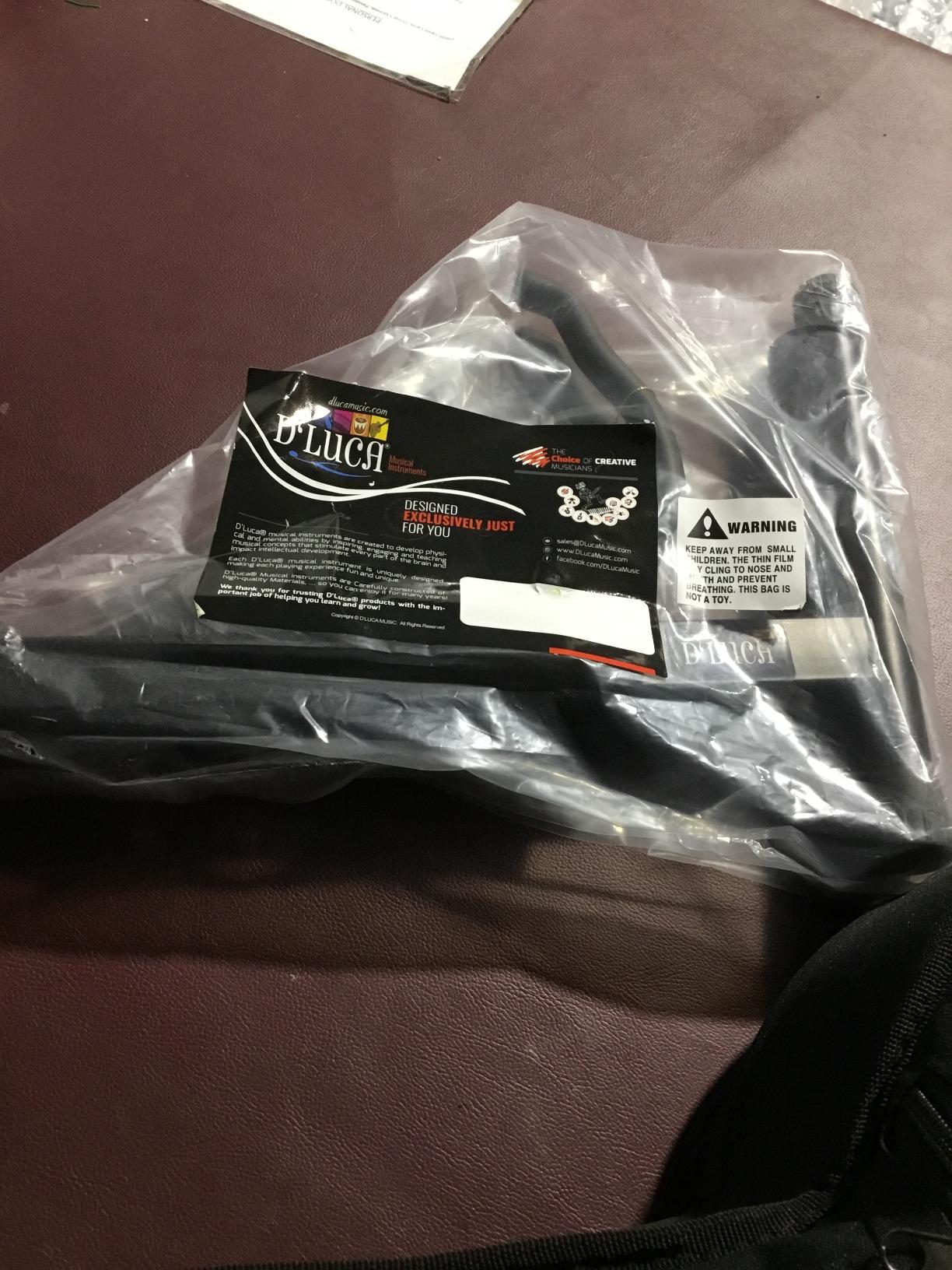 D'Luca Meister Student Cello Package 3/4 Size w/Stand, Bag, Tuner, Rosin & Bow customer photo 1