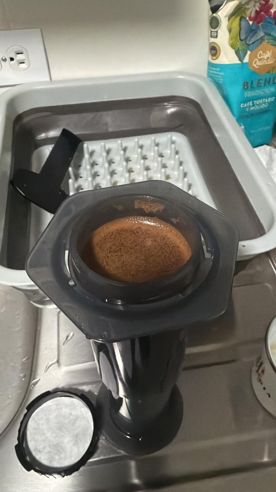 AeroPress Original Coffee Press, French Press, Pour-Over & Espresso Style | All-in-One Manual Coffee Maker, 2-Minute Brew, Less Bitterness, More Flavor, Portable, Travel & Camping customer photo 1
