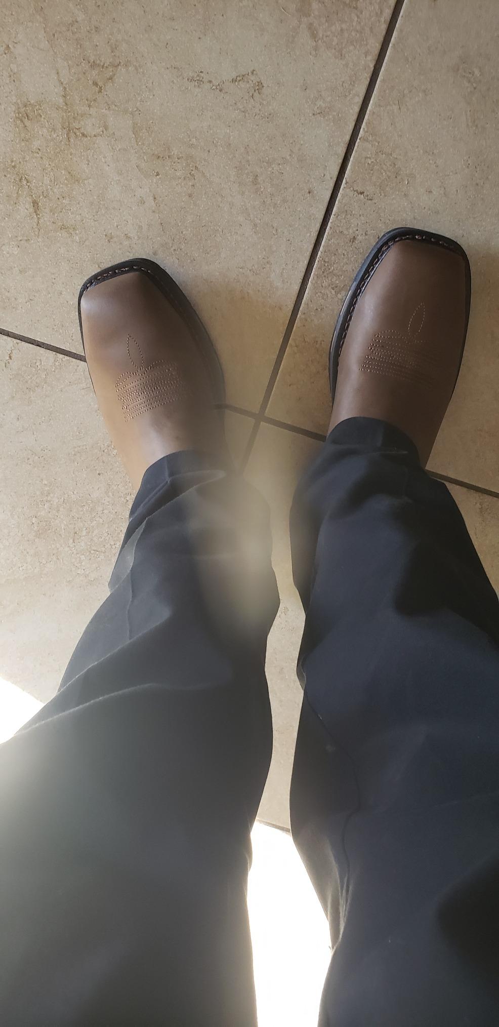 Ariat Men's WorkHog Wide Square Toe Steel Toe Work Boot customer photo 1