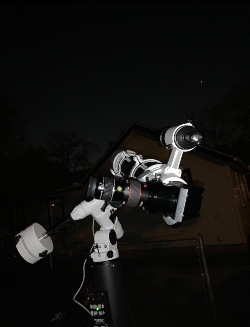 Celestron Sky Watcher Sky-Watcher EvoStar 120 APO Doublet Refractor - Compact and Portable Optical Tube for Affordable Astrophotography and Visual Astronomy customer photo 1