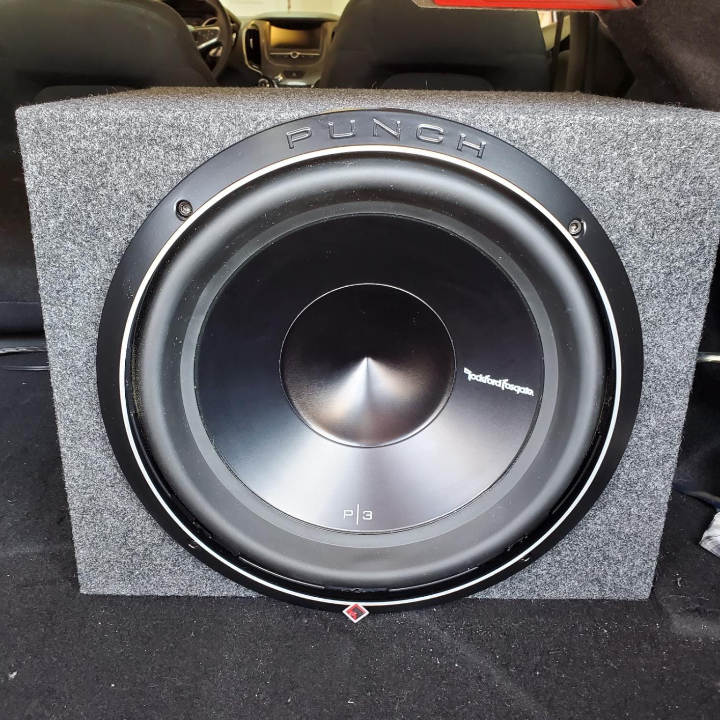 Rockford Fosgate P3D4-12 Punch P3 DVC 4-Ohm 12-Inch 600-Watt RMS 1200-Watt Peak Subwoofer customer photo 2