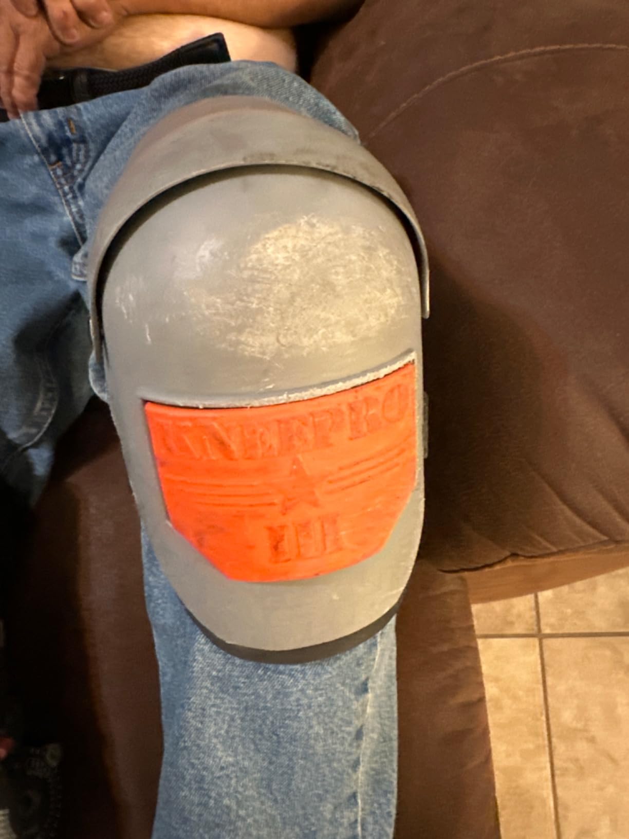 Sellstrom KneePro Professional Construction Kneepads for Work - Men & Women | Knee Pads for Roofing, Flooring, Gardening, Thick Foam Cushion, Heavy-Duty Hard Shell, No-Slip Double Straps & Grip Kneecap customer photo 2