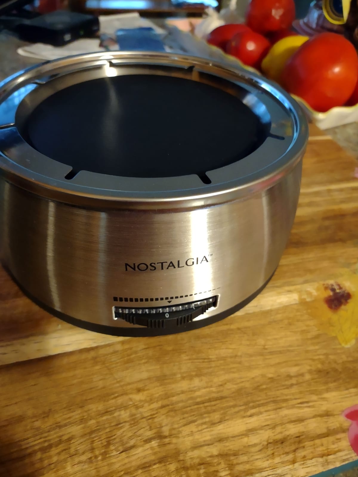 Nostalgia FPS200 6-Cup Stainless Steel Electric Fondue Pot with Temperature Control, 6 Color-Coded Forks and Removable Pot - Perfect for Chocolate, Caramel, Cheese, Sauces and More customer photo 2