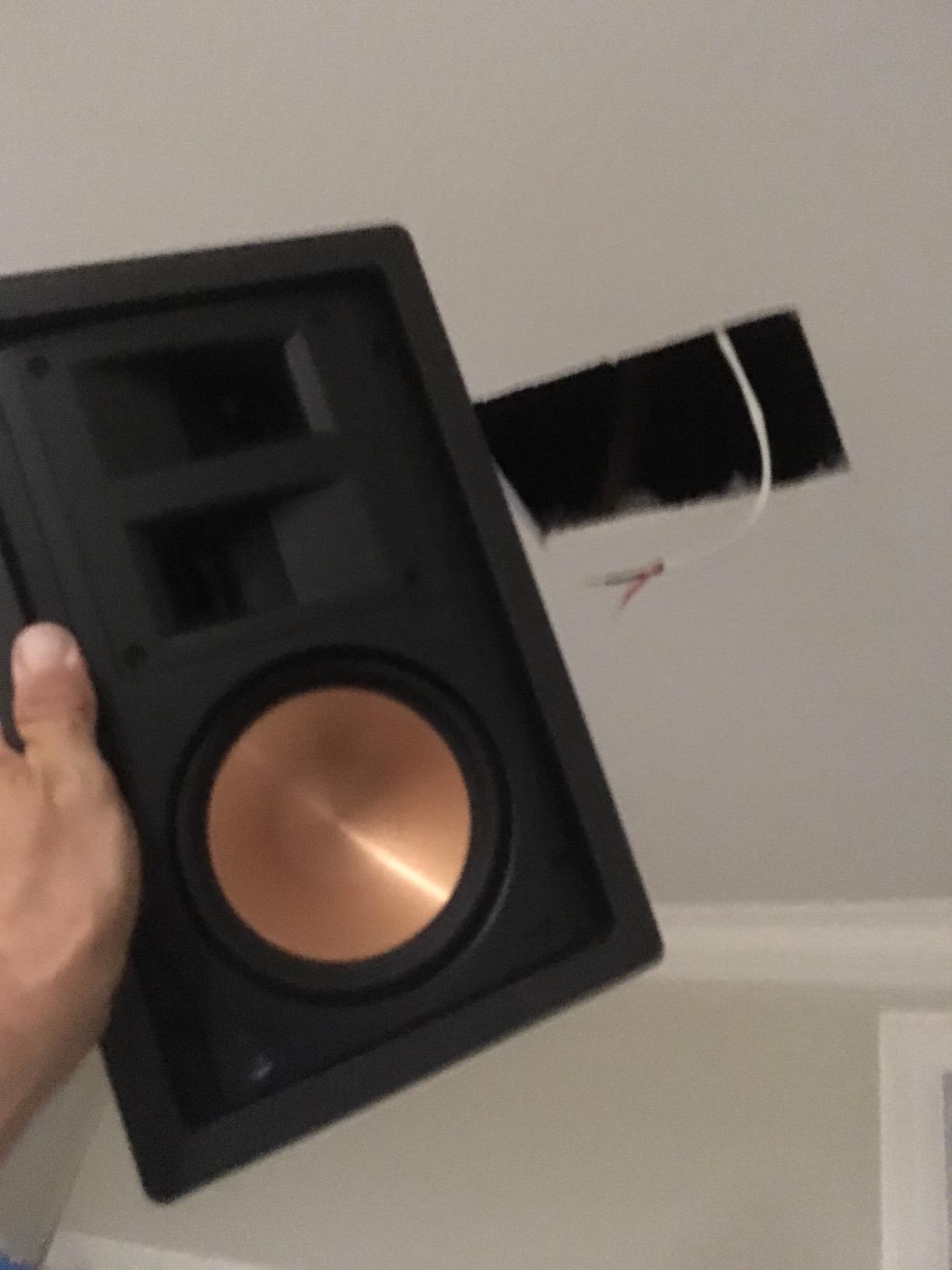 Klipsch R-5650-S II In-Wall Speaker - White (Each) customer photo 1