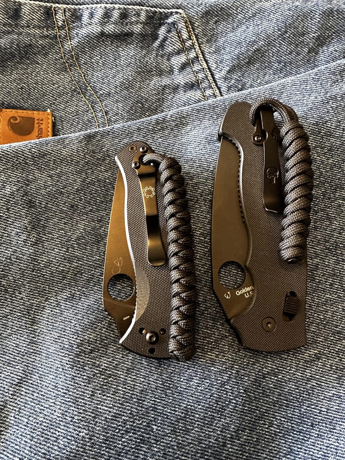 Spyderco Tenacious, Folding, 3.3 in, 8Cr13MoV Steel, C122GBBKPS | G-10 Handle, CombinationEdge, Full-Flat Grind, EDC, Hunting, Camping, Survival customer photo 2