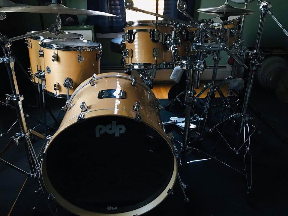 PDP By DW 7-Piece Concept Maple Shell Pack with Chrome Hardware Silver to Black Fade customer photo 1