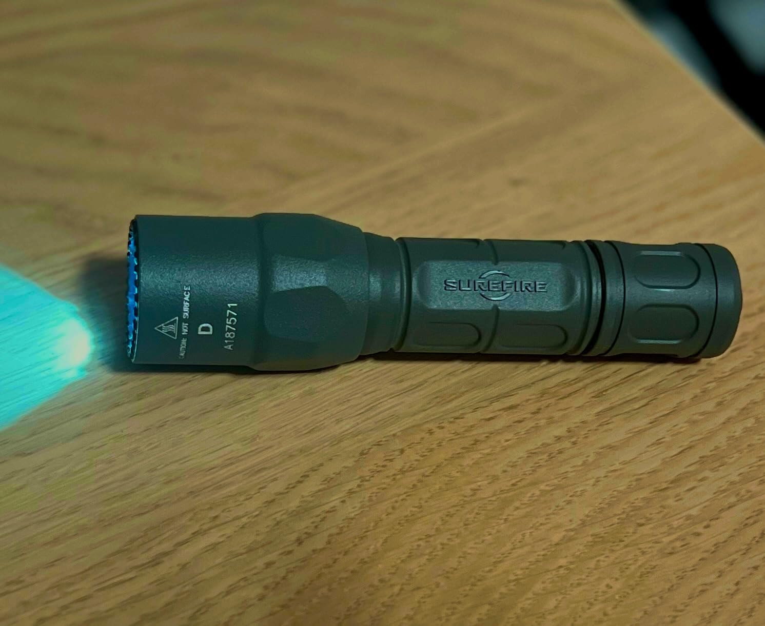SureFire Handheld LED Flashlight - G2X Tactical 600 Lumens 8,700 Candela | G2X Tactical Dual Output Hybrid Beam LED Flashlight w/ Click Tailcap Switch - Mil-Spec Hard Anodized IPX7 customer photo 1