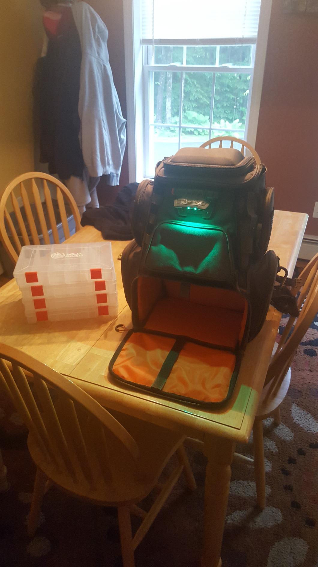 Wild River by CLC WT3604 Tackle Tek Nomad Lighted Backpack & Four PT3600 Trays customer photo 2
