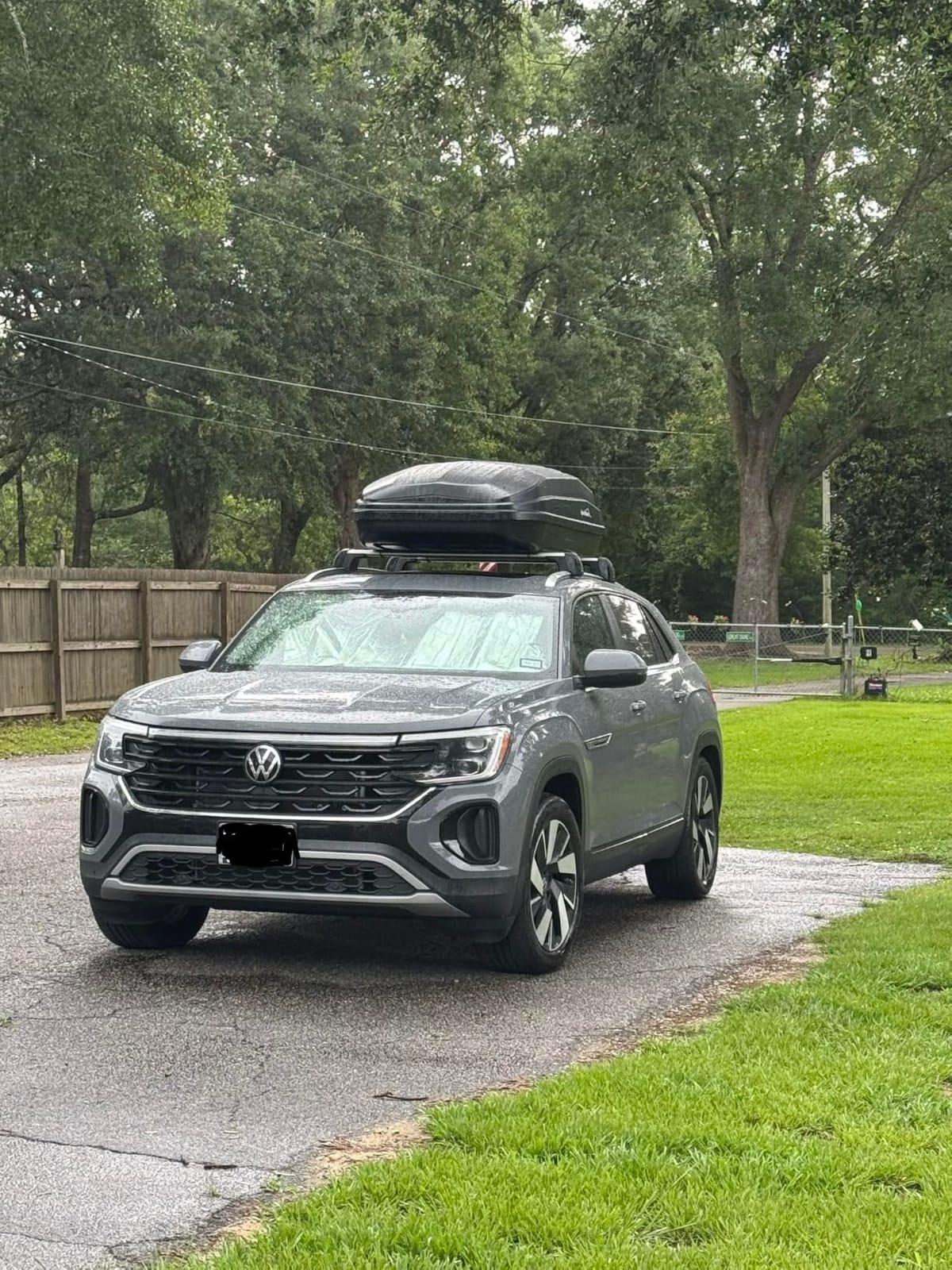 SportRack Vista XL Rear Opening Cargo Box, Black customer photo 2