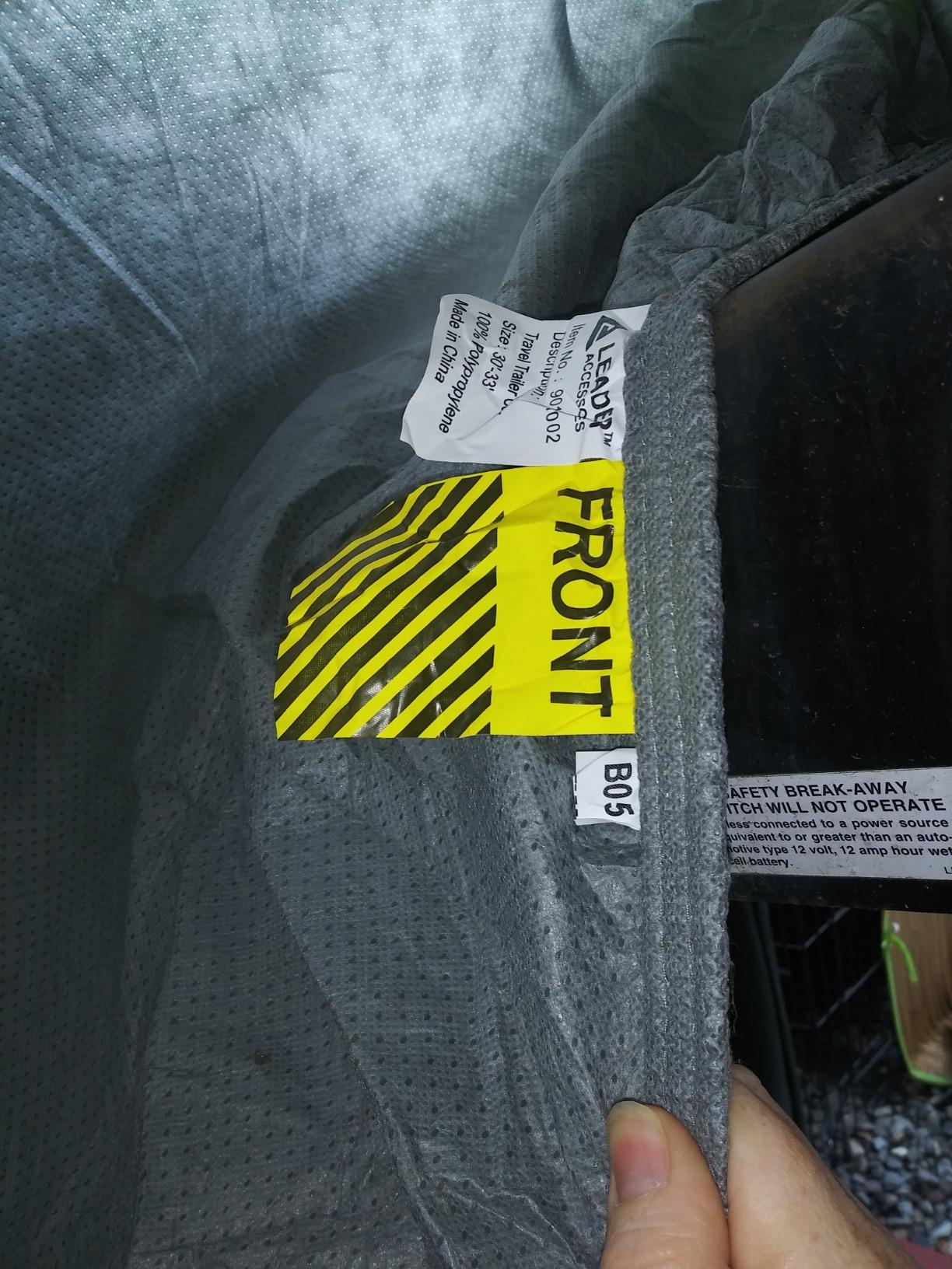 Leader Accessories Windproof 27-30 ft Travel Trailer RV Cover Extra Thick | Heavy-duty 7-ply Camper Cover, Snowproof, Ripstop All Weather Protection, With 4 Tire Covers, Windproof Straps customer photo 1