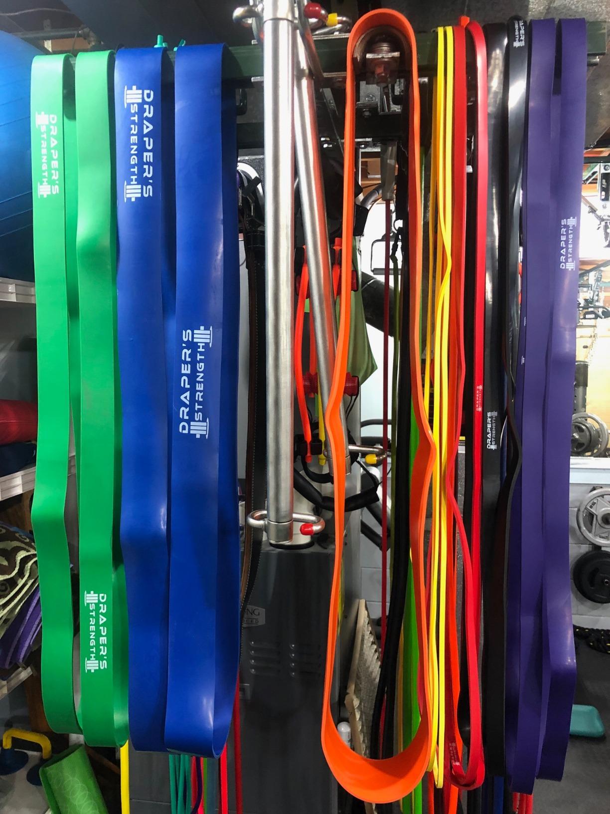 Draper's Strength Heavy Duty Resistance Stretch Loop Bands for Powerlifting Workout Exercise and Assisted Pull Ups customer photo 2