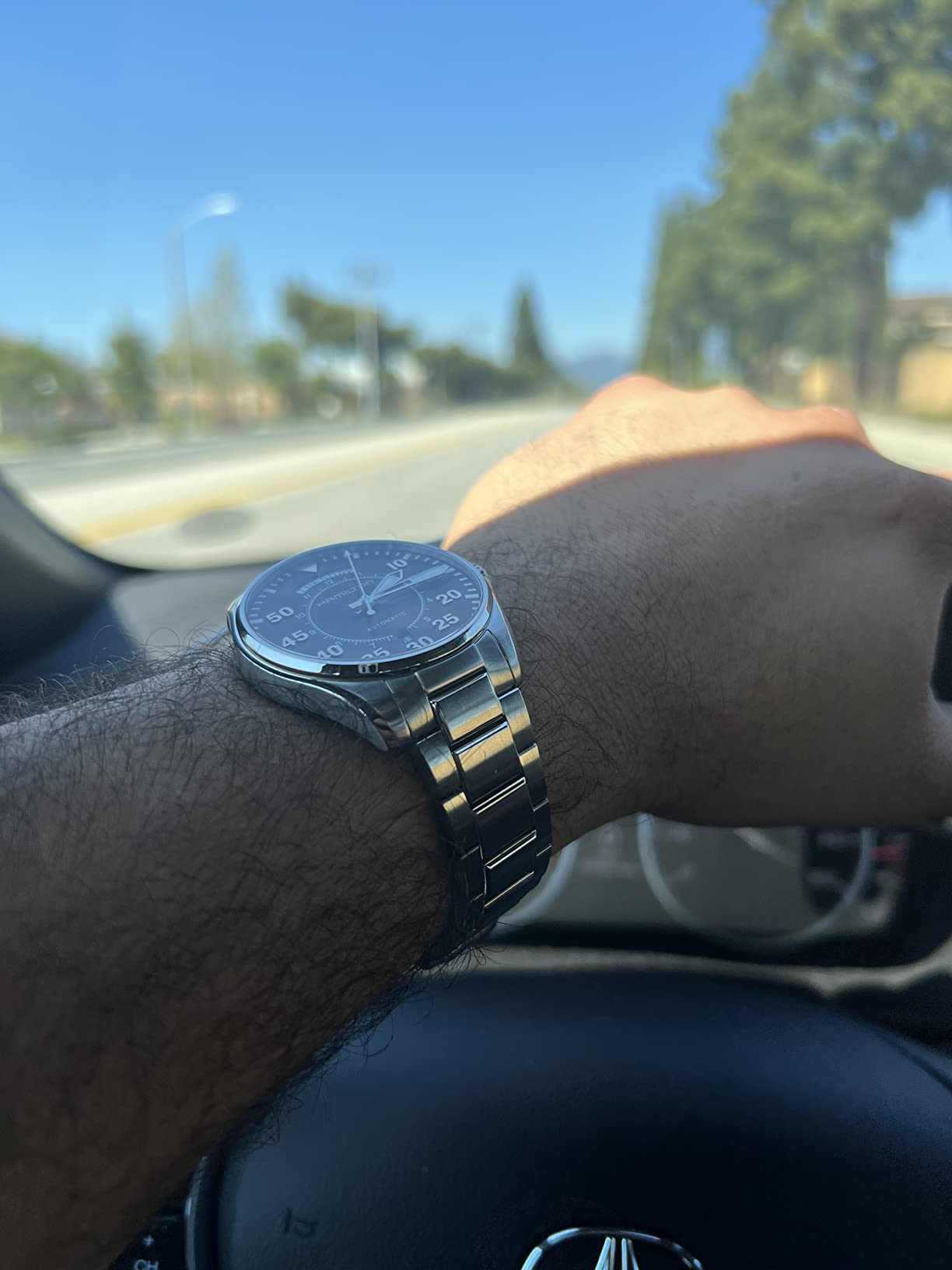 Hamilton Khaki Aviation Automatic Men's Watch, 42mm Stainless Steel Case customer photo 2