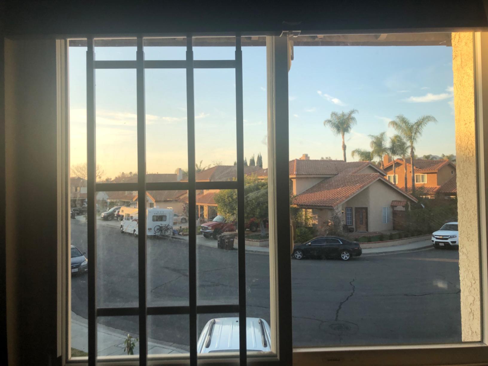 Segal S 4767 Carbon Steel Fixed 4-Bar Window Grill for Home Security and Child Safety, 21-1/4 In., Black (1 Set) customer photo 2