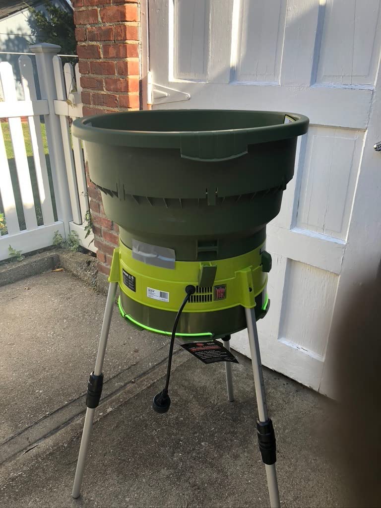 Sun Joe SD616 13-Amp Electric Leaf Mulcher/Shredder 16:1 Reduction Ratio, 8,000-RPM, Mulch up to 55-Gallons per Minute, Adjustable Control Dial customer photo 2