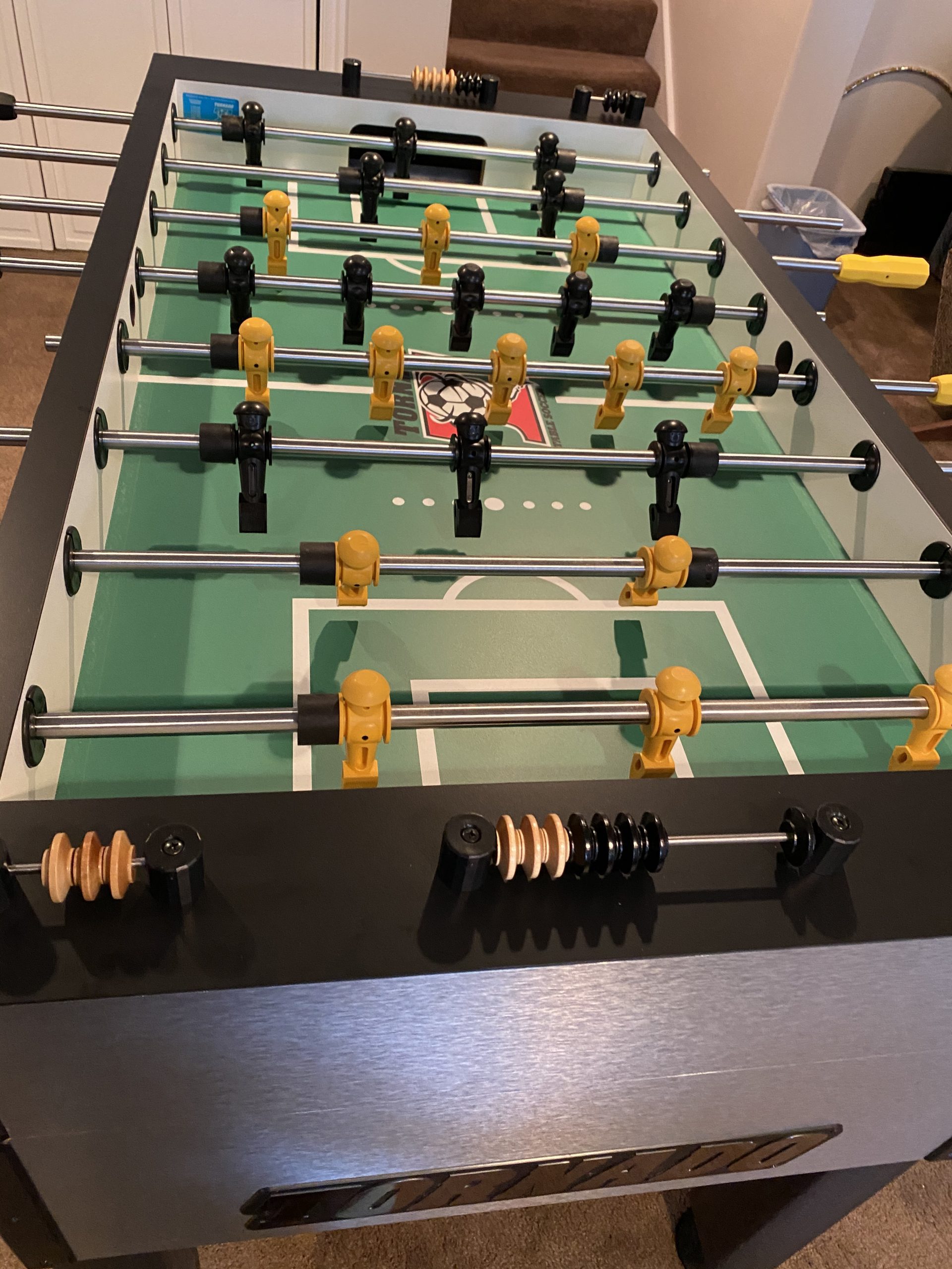 Tornado Tournament 3000 Foosball Table - Made in the USA - Commercial Quality customer photo 1