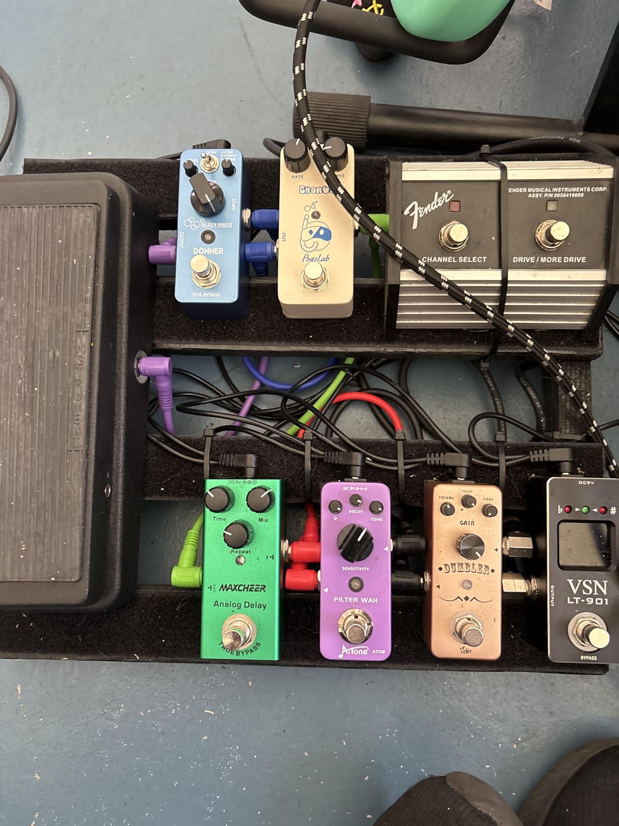 Donner Overdrive Guitar Pedal, Blues Drive Vintage Overdrive Effect Warm/Hot Modes for Pedal Boards Electric Guitar, True Bypass customer photo 1