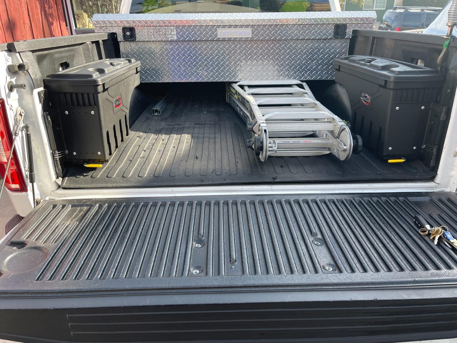 RealTruck UnderCover SwingCase Truck Bed Storage Box | SC203P | Fits 2015 - 2025 Ford F-150 Passenger Side (Includes Lightning) customer photo 1