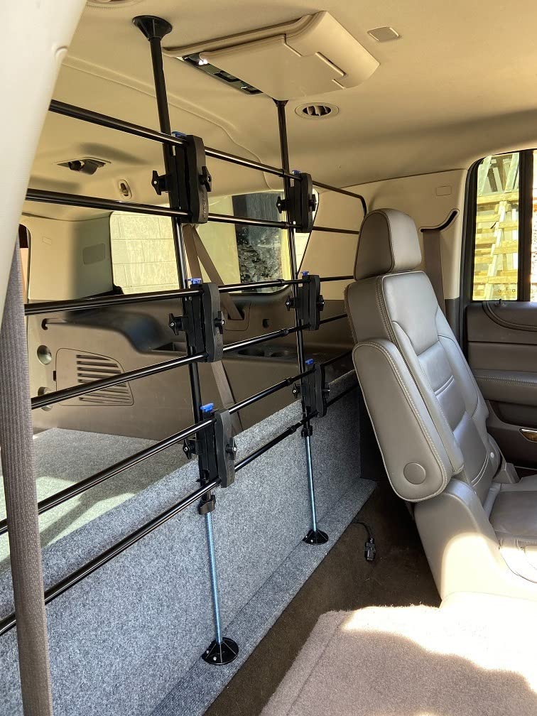 PetSafe Happy Ride Metal Dog Barrier - See-Through Tubular Design - Fits Most Cars, Minivans and SUVs - Keep Pets in The Back - Easy to Store in Vehicles customer photo 2