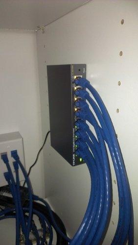 TP-Link 8 Port Gigabit Switch | Easy Smart Managed | Plug & Play | Desktop/Wall-Mount | Sturdy Metal w/ Shielded Ports | Support QoS, Vlan, IGMP and LAG (TL-SG108E) customer photo 2