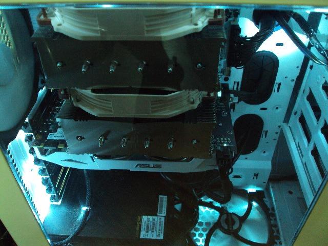 Noctua NH-D15, Premium CPU Cooler with 2X NF-A15 PWM 140mm Fans (Brown) customer photo 2