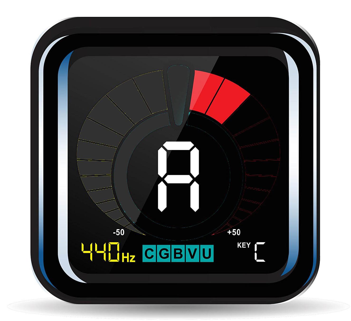 KLIQ UberTuner Clip On Guitar Tuner - Black | Fast & Accurate Chromatic Tuner for Acoustic & Electric Guitar, Bass, Ukulele, Violin, Banjo & all other instruments customer photo 1