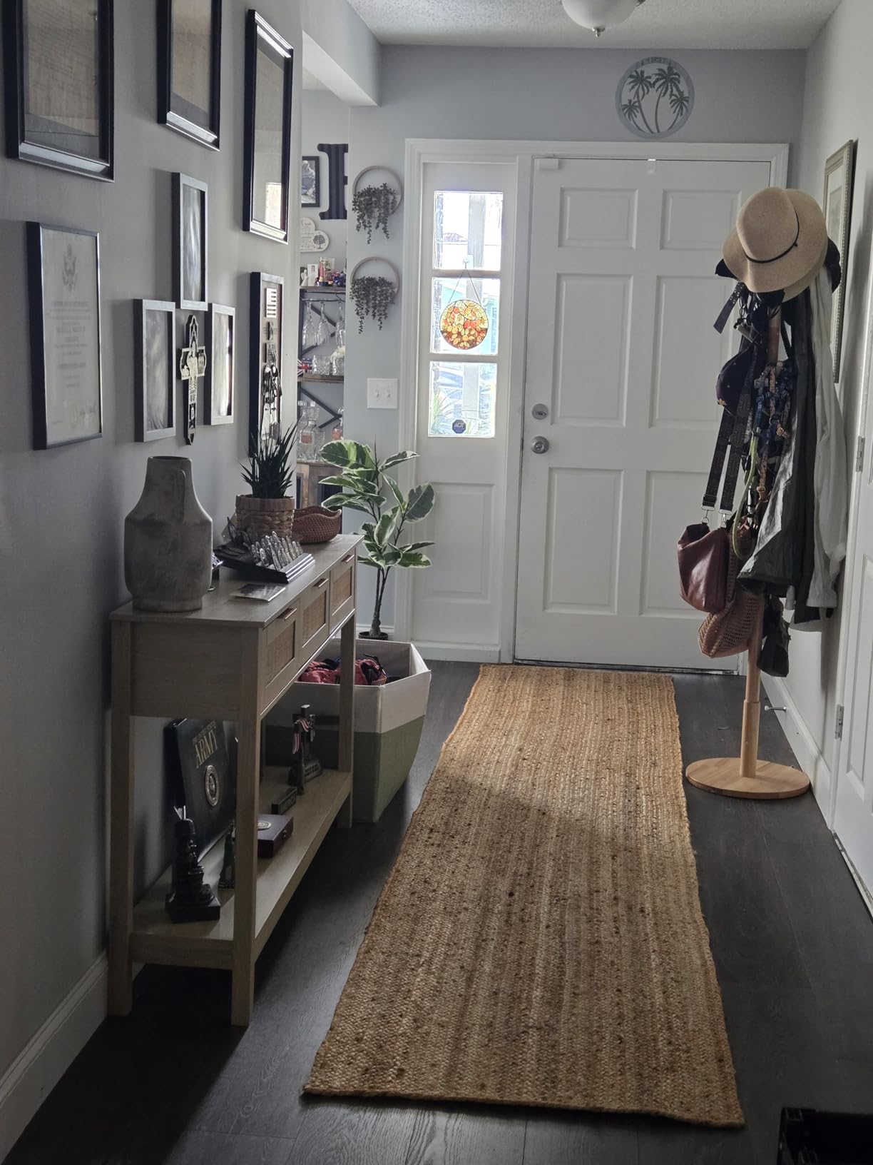 nuLOOM Rigo Natural Solid Flatweave Area Rug, 6' x 9' customer photo 1
