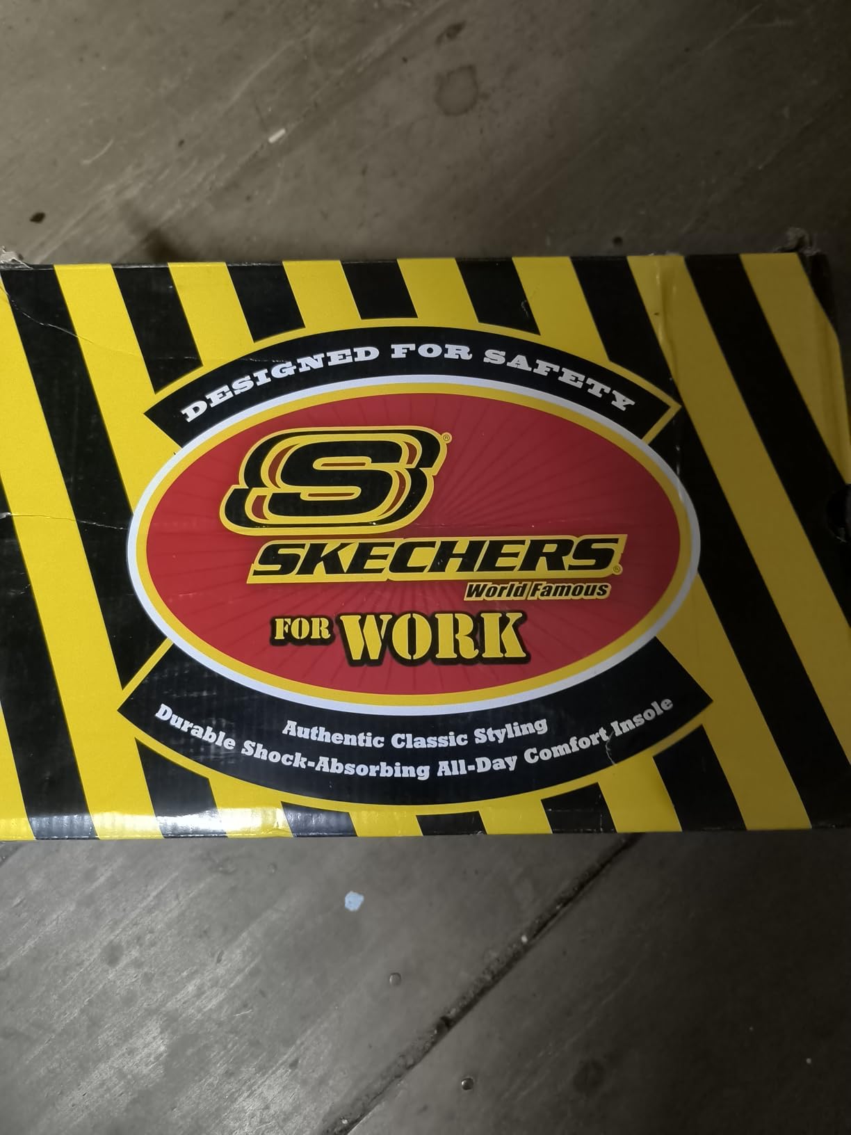 Skechers Men's Cankton Steel Toe Lace Up | Max Cushioning, Air-Cooled Goga Mat, Machine Washable customer photo 2