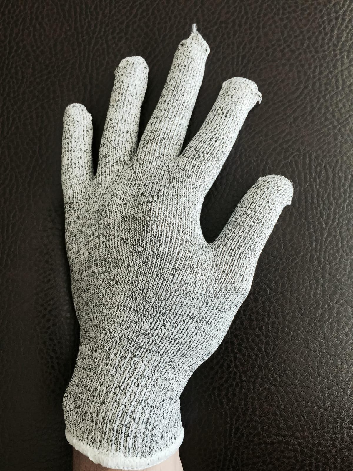 NoCry Premium Cut Resistant Gloves Food Grade - 100% Food Safe - Level 5 Meat Cutting Glove for Chefs & Butchers - Perfect Mandoline Glove or Oyster Shucking Gloves with Superior Comfort & Dexterity customer photo 2