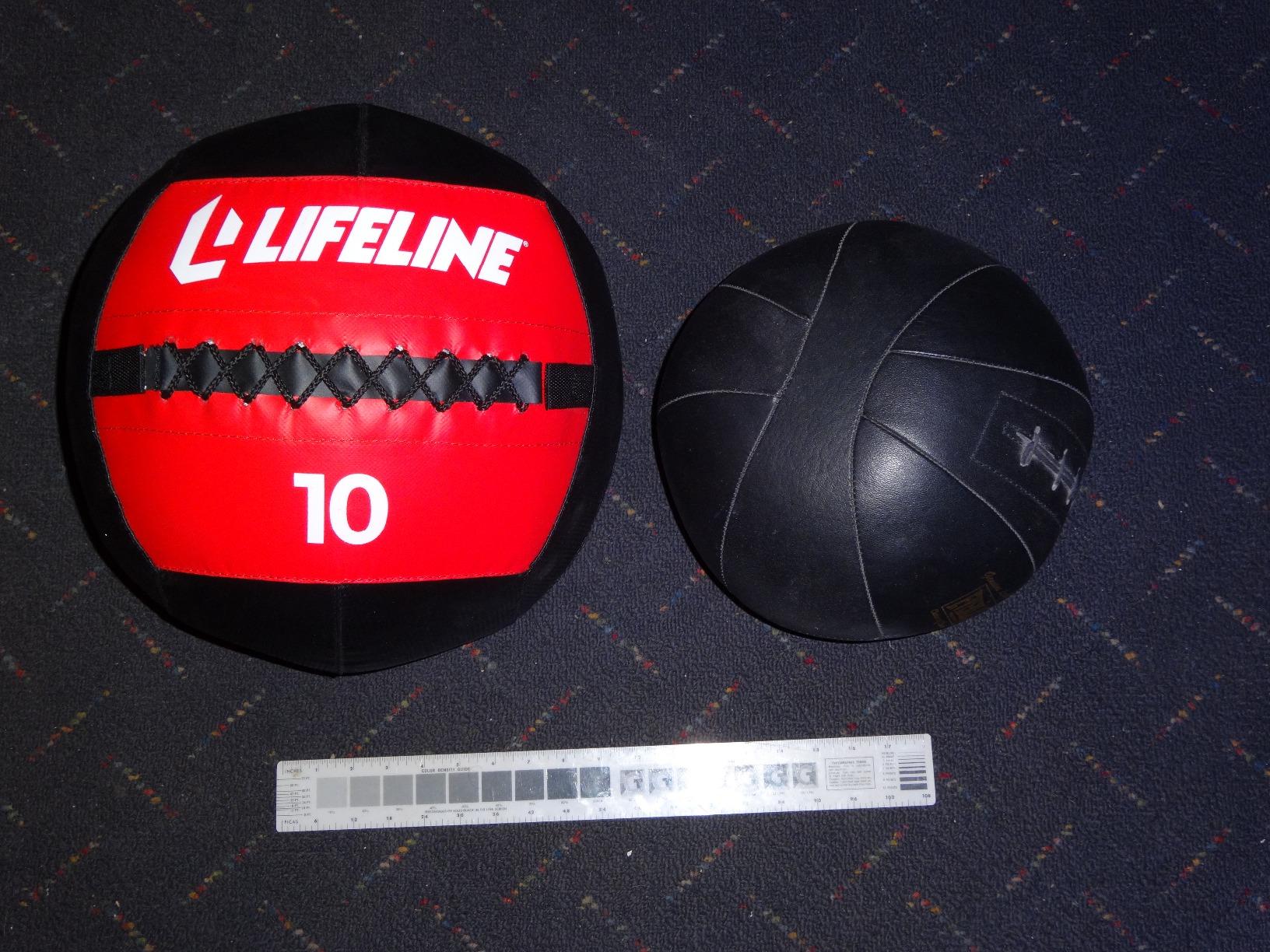 Lifeline Wall Ball Weighted Medicine Ball Core Strength with Sewn Exterior - Coordination, Stability, Cardio, Plyometrics, Crossfit customer photo 2