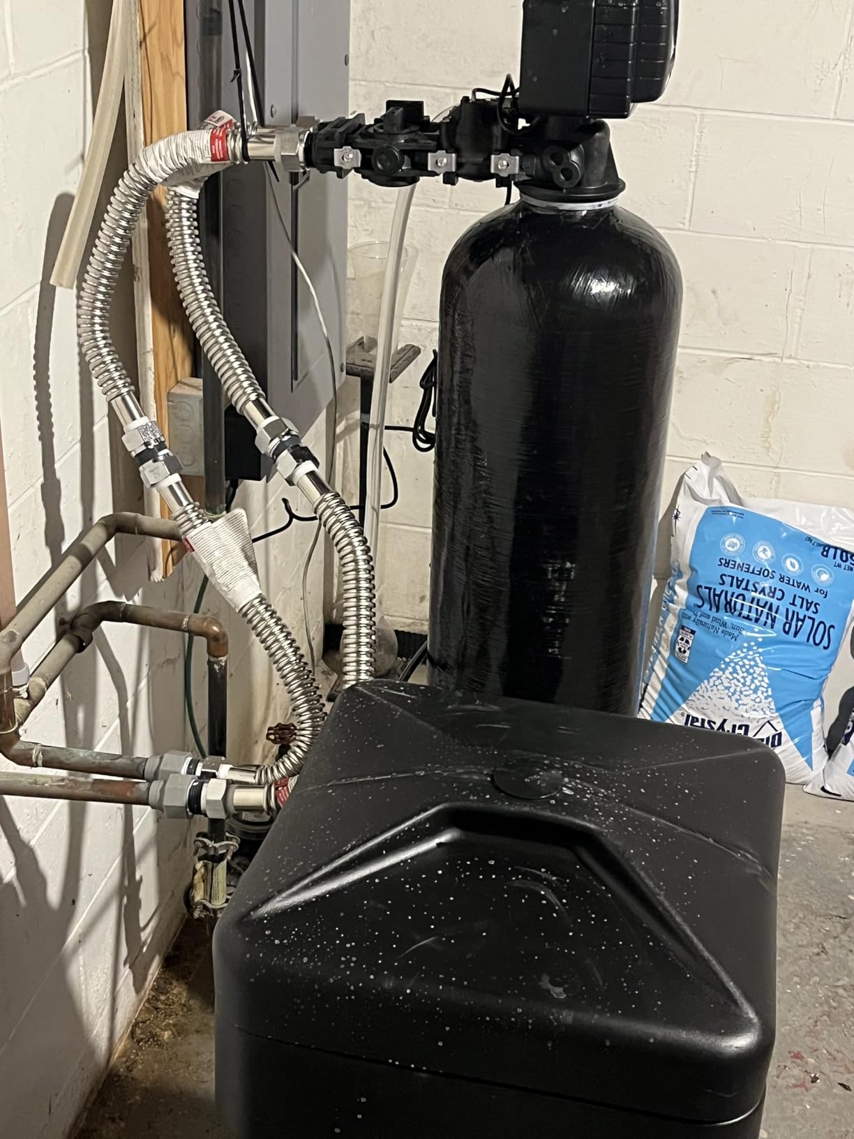 Fleck 5600 SXT Whole House Water Softener 32,000 Grains | Ships Loaded With High Capacity Resin In Tank customer photo 2