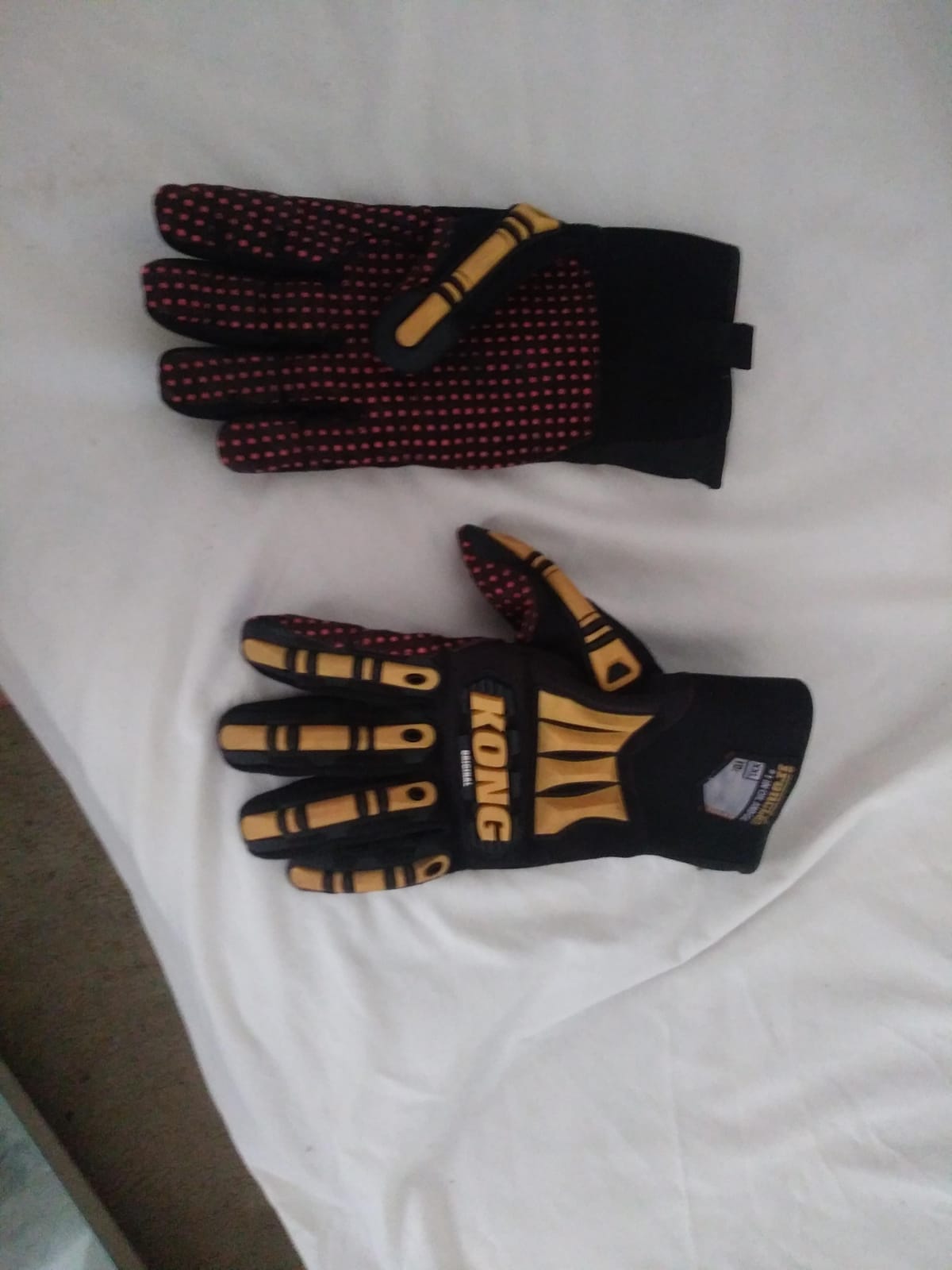 Ironclad KONG SDX2-05-XL Original Oil & Gas Safety Impact Gloves, X-Large, Orange customer photo 2