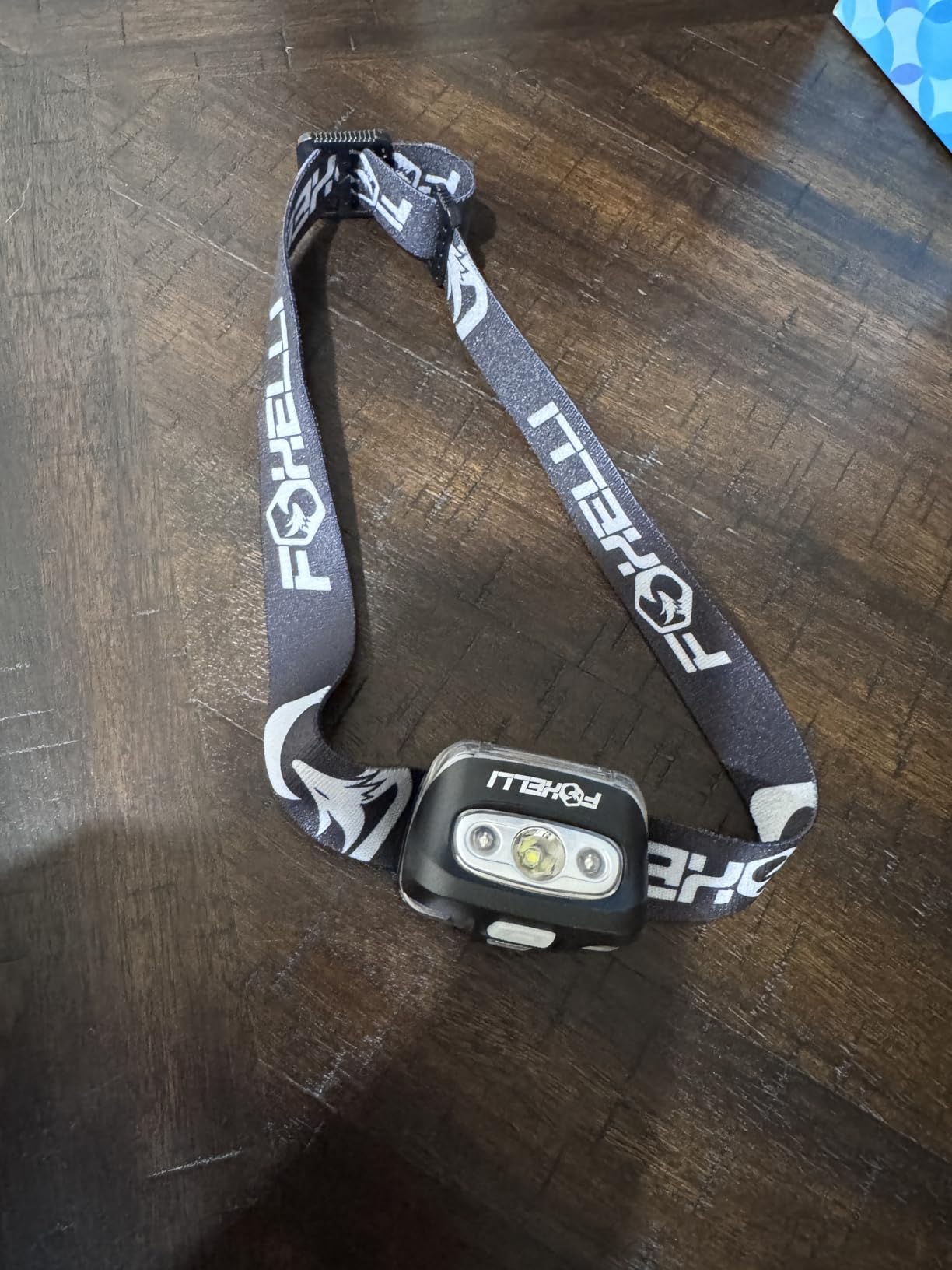 Foxelli LED Headlamp Flashlight for Adults & Kids, Running, Camping, Hiking Head Lamp with White & Red Light, Comfortable Headband, Lightweight & Waterproof, 3 AAA Batteries customer photo 1