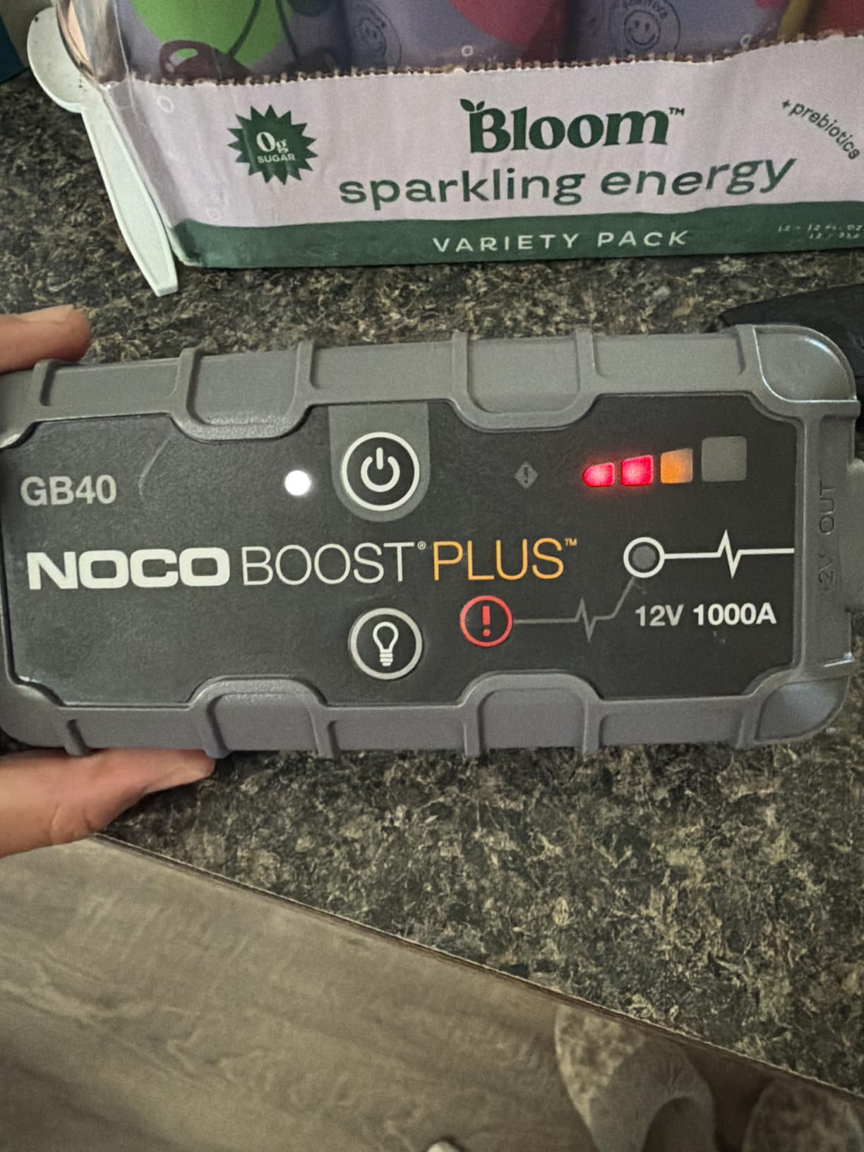 NOCO Boost GB40 12V 1000A UltraSafe Portable Lithium Jump Starter | Spark-Proof & Reverse Polarity Protection, For Car, Truck, Motorcycle, SUV, Boat, ATV, RV, up to 6.0L Gas & 3.0L Diesel customer photo 2