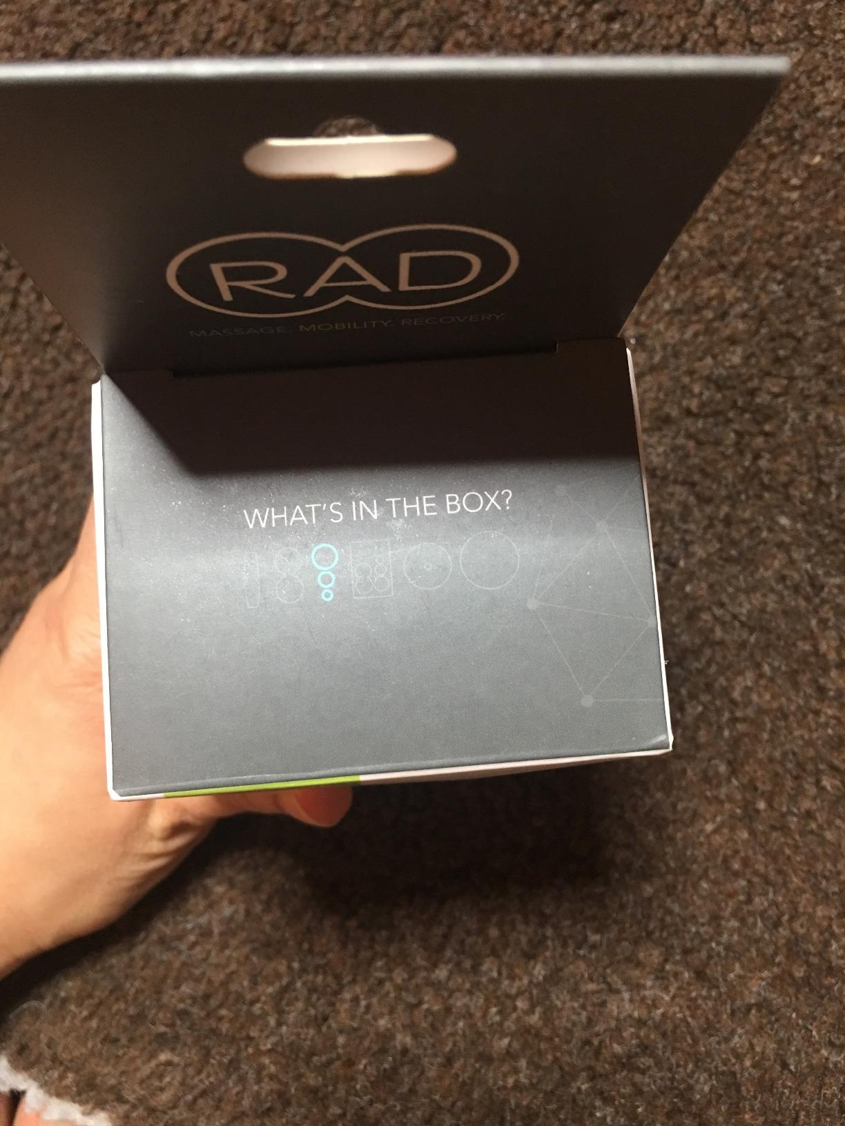 RAD Rounds - 3 Density Yoga Massage Ball Set for Deep Tissue Myofascial Release - Therapy Balls for Feet, Back, Neck, Jaw & Forearms - Trigger Point & Mobility Therapy (3-Pack) customer photo 1
